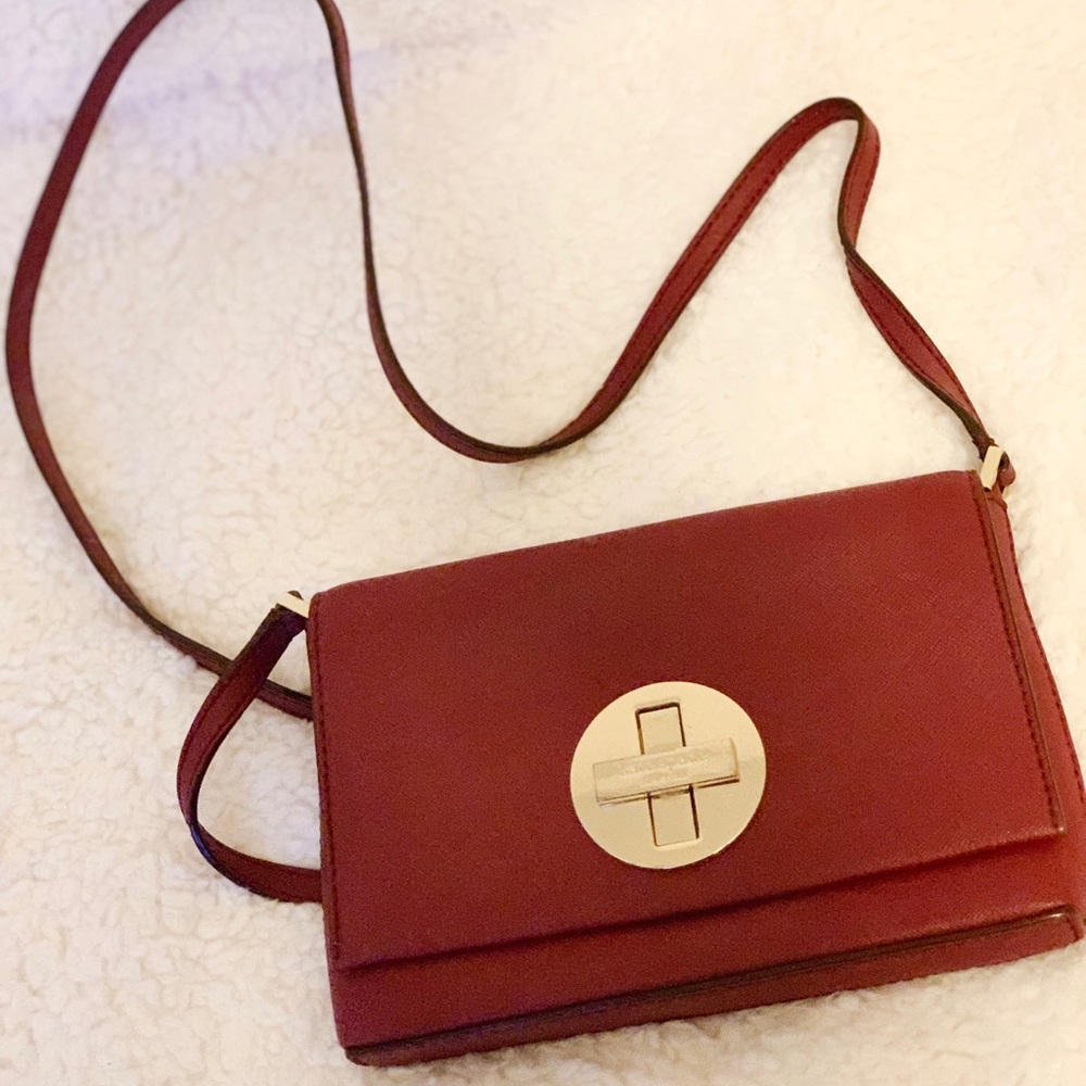 Kate Spade, Maroon, Crossbody